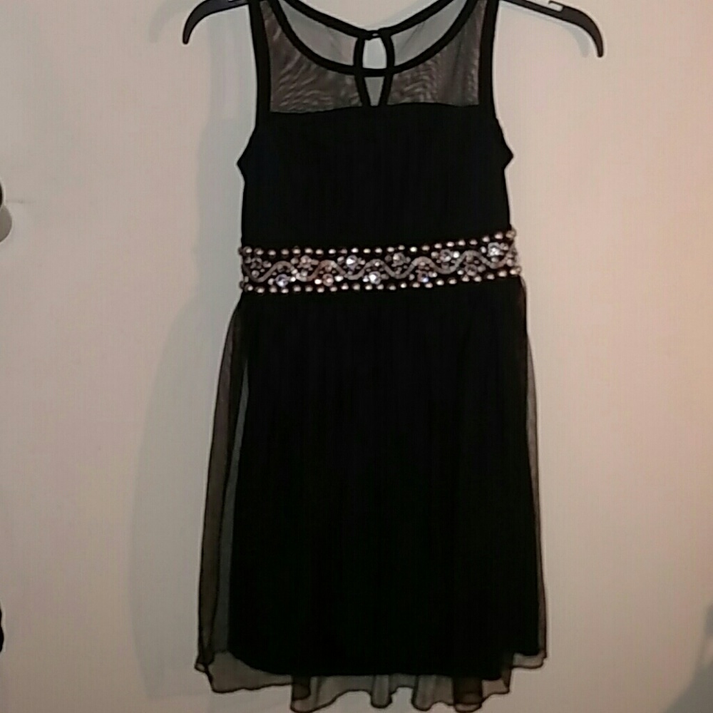 Girl's size 14 black dress